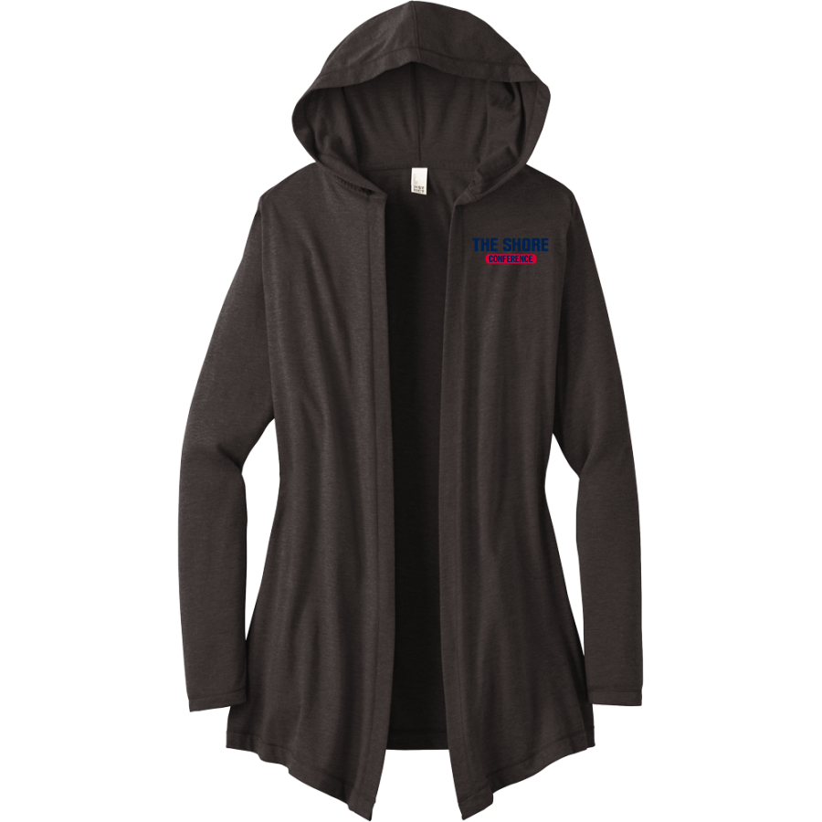The Shore Conference Online Apparel Store <span class="pdp-name-mascot">The Shore Conference</span> District Women's Perfect Tri Hooded Cardigan