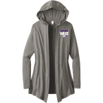 WEST HIGH SCHOOL WILDCATS <span class="pdp-name-mascot">WEST WILDCATS</span> District Women's Perfect Tri Hooded Cardigan Front Thumbnail