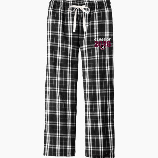 District Men's Flannel Plaid Pant