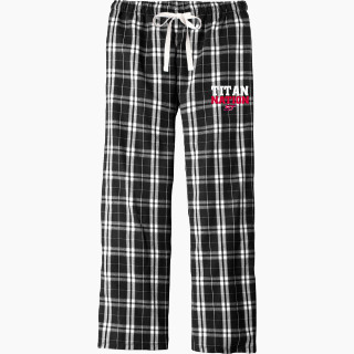 District Men's Flannel Plaid Pant