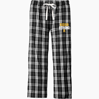 District Men's Flannel Plaid Pant