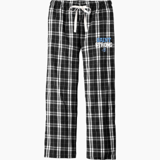 District Men's Flannel Plaid Pant