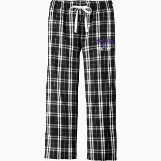 District Men's Flannel Plaid Pant