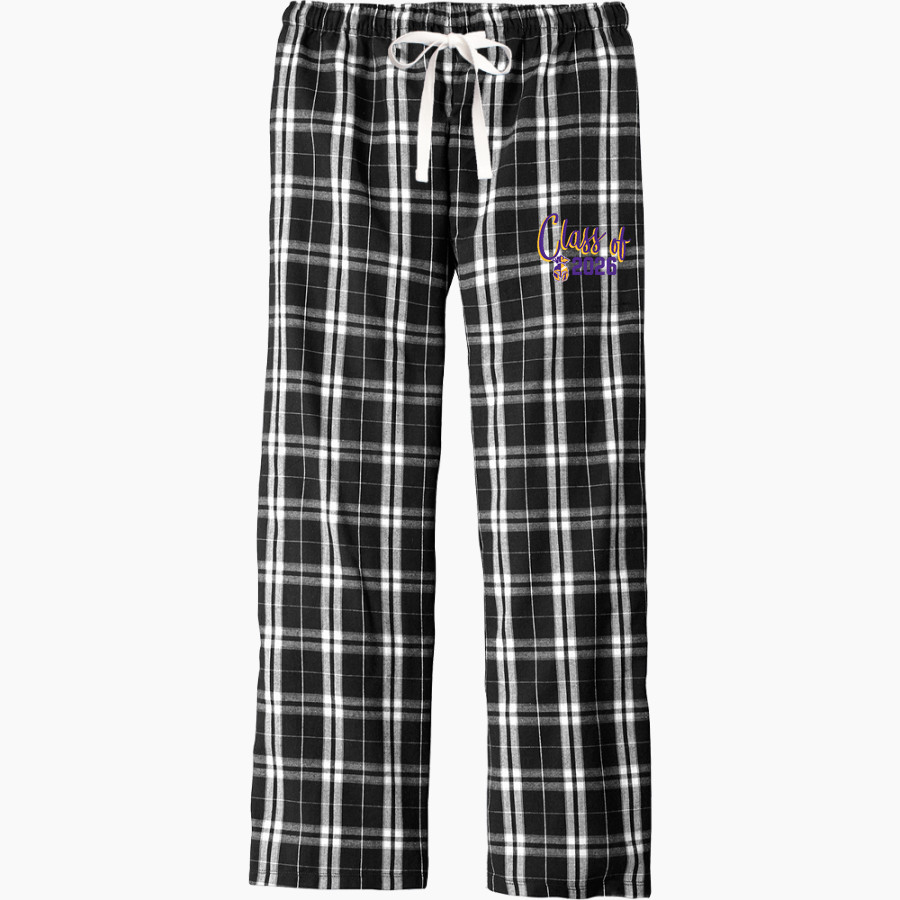 SEBEKA HIGH SCHOOL Trojans Online Store <span class="pdp-name-mascot">SEBEKA TROJANS</span> District Men's Flannel Plaid Pant