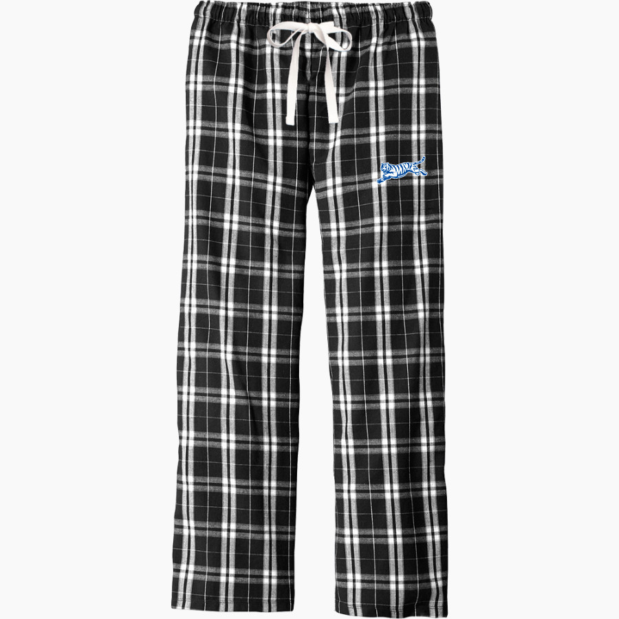 Crow Tigers <span class="pdp-name-mascot">Crow Middle School Tigers</span> District Men's Flannel Plaid Pant