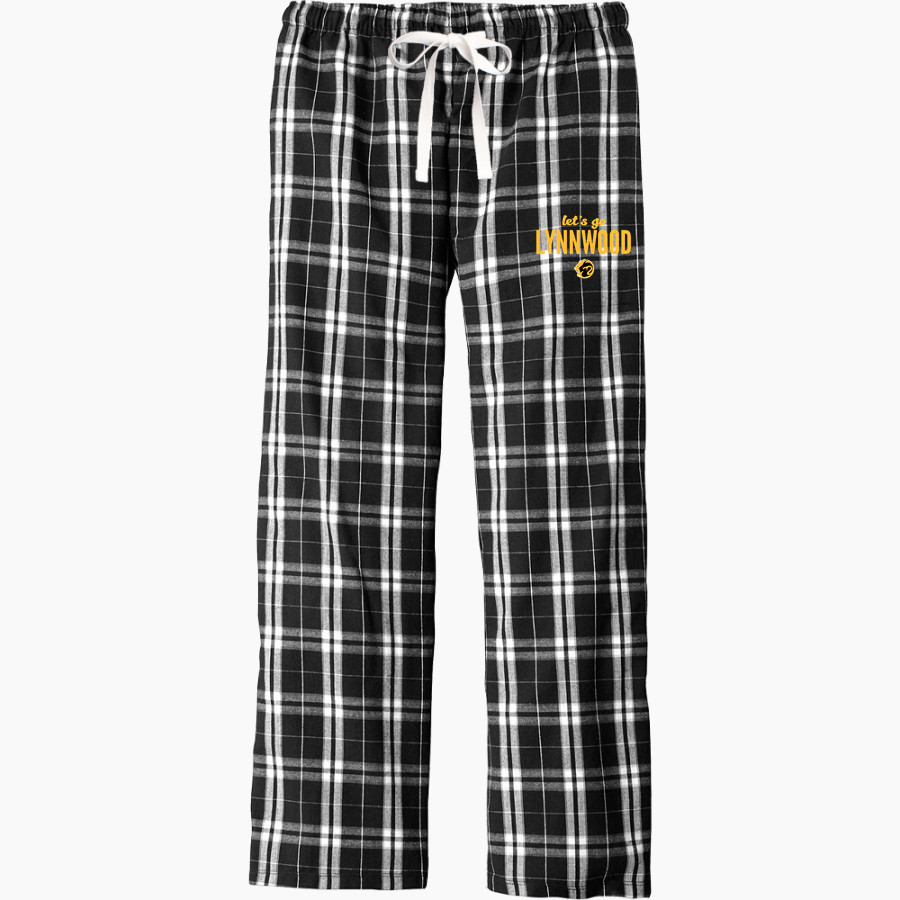 LYNNWOOD HIGH SCHOOL ROYALS <span class="pdp-name-mascot">LYNNWOOD ROYALS</span> District Men's Flannel Plaid Pant
