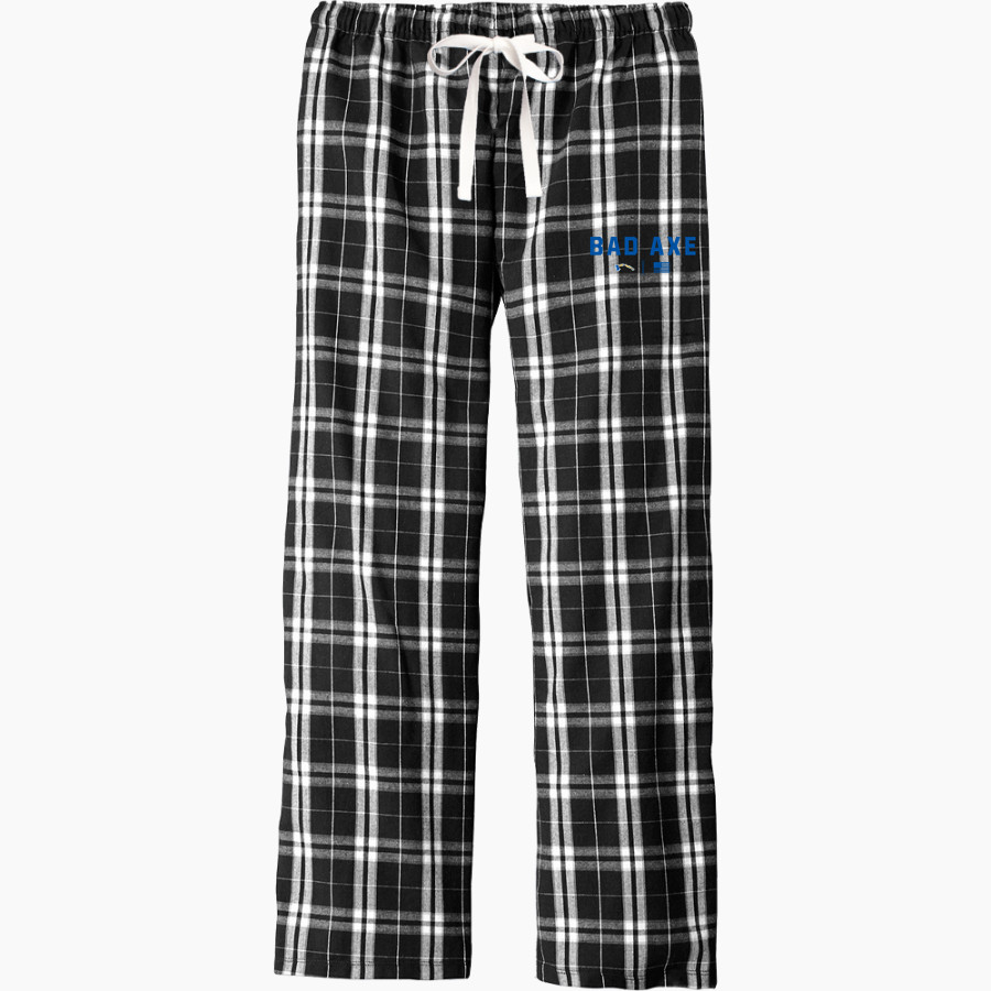 BAD AXE HIGH SCHOOL HATCHETS <span class="pdp-name-mascot">BAD AXE HATCHETS</span> District Men's Flannel Plaid Pant