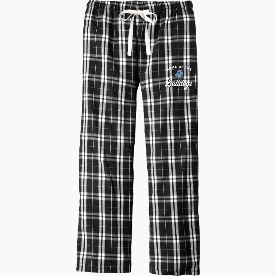 DURAND HIGH SCHOOL BULLDOGS District Men's Flannel Plaid Pant