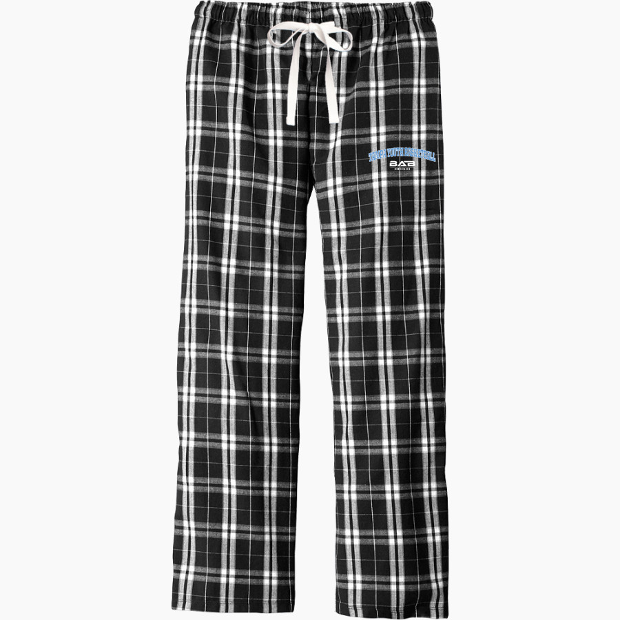 Tampa Youth Basketball Association District Men's Flannel Plaid Pant