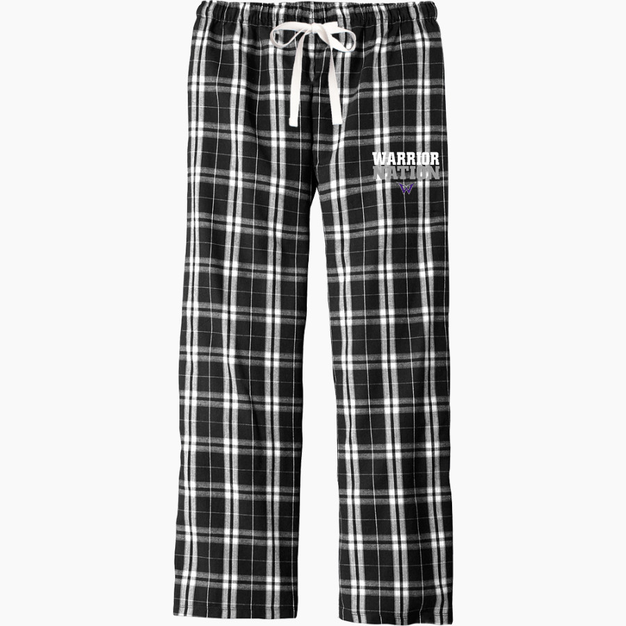 Warrenton Warriors District Men's Flannel Plaid Pant