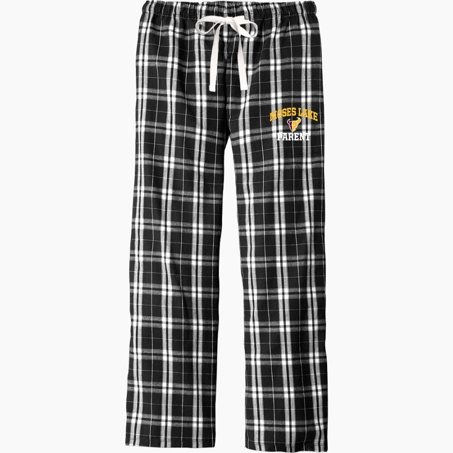 MOSES LAKE HIGH SCHOOL MAVERICKS <span class="pdp-name-mascot">MOSES LAKE MAVERICKS</span> District Men's Flannel Plaid Pant