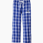 Porter Pandas official sideline store <span class="pdp-name-mascot">Porter Elementary School Pandas</span> District Men's Flannel Plaid Pant Front Thumbnail