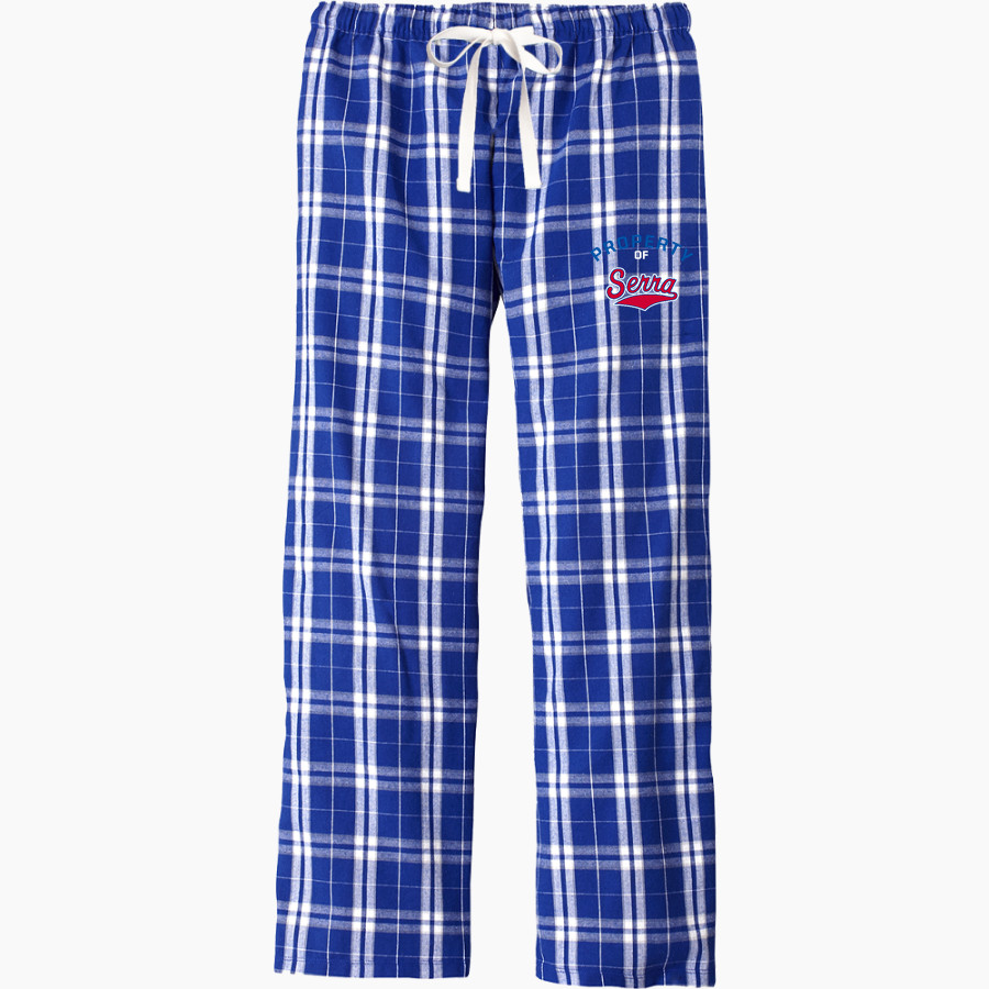 Junipero Serra Cavaliers District Men's Flannel Plaid Pant