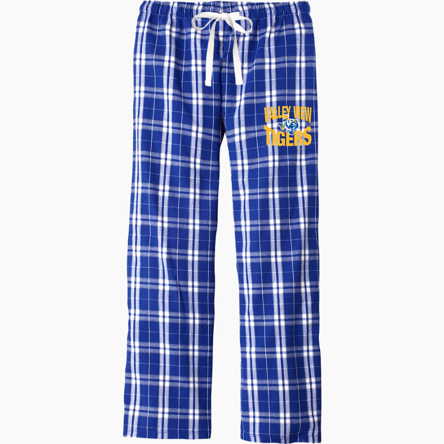 VALLEY VIEW HIGH SCHOOL TIGERS District Men's Flannel Plaid Pant