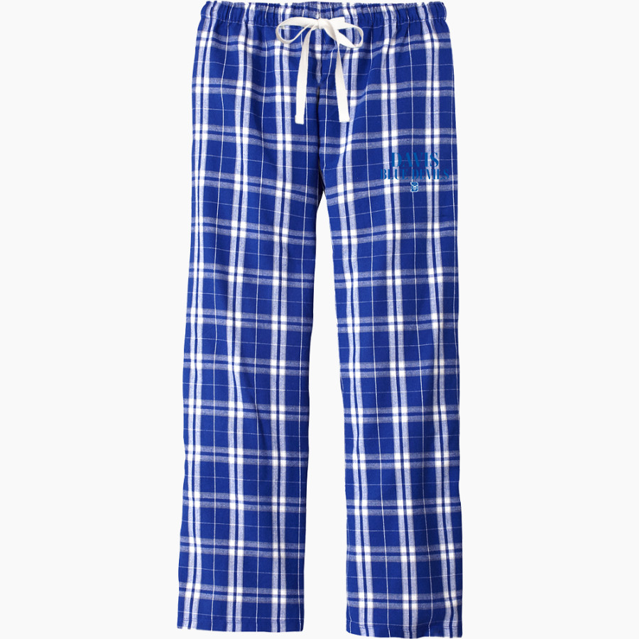 DAVIS SENIOR HIGH SCHOOL BLUE DEVILS <span class="pdp-name-mascot">DAVIS BLUE DEVILS</span> District Men's Flannel Plaid Pant