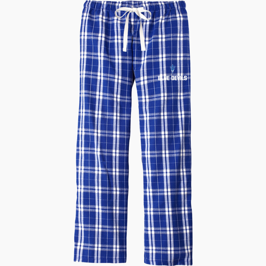 BROCKPORT BLUE DEVILS The Official Online Store <span class="pdp-name-mascot">BROCKPORT BLUE DEVILS</span> District Men's Flannel Plaid Pant