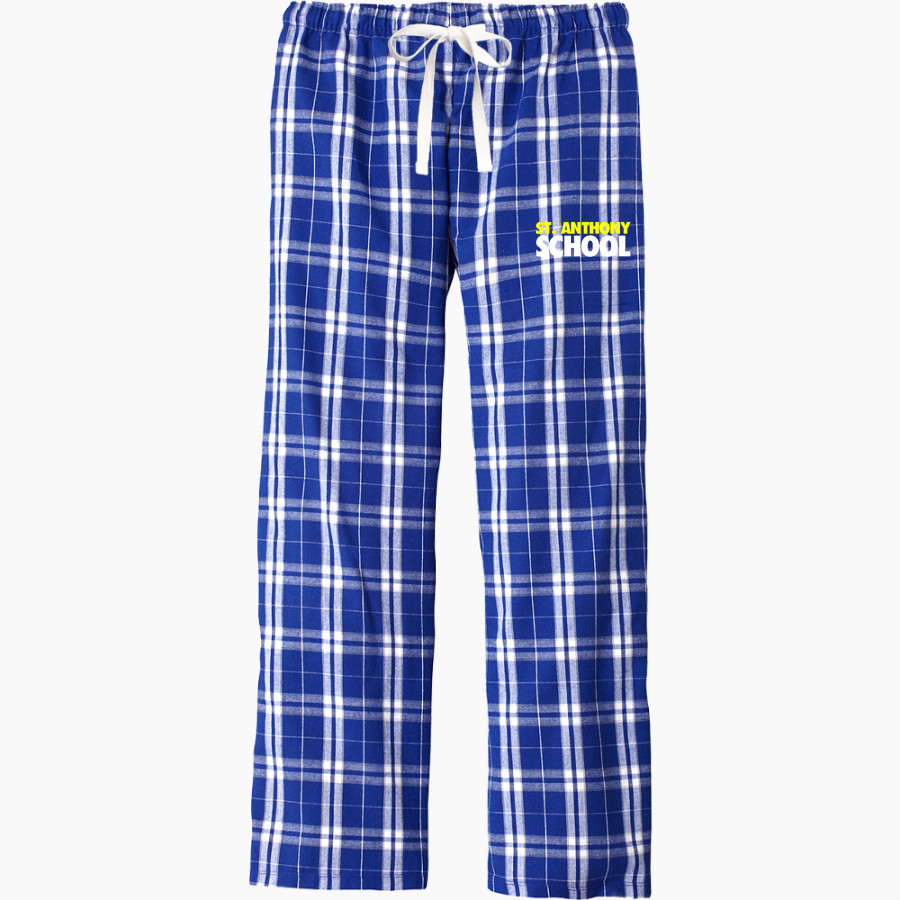 St. Anthony School <span class="pdp-name-mascot">St. Anthony School</span> District Men's Flannel Plaid Pant