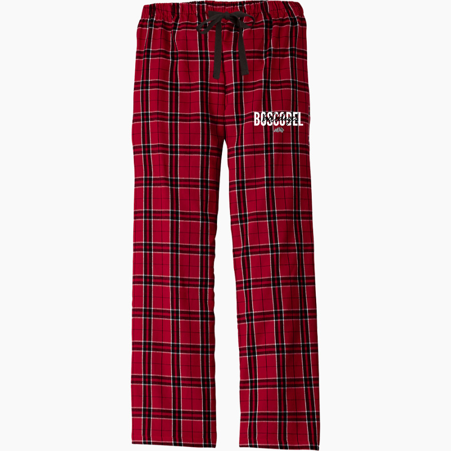 Boscobel Bulldogs District Men's Flannel Plaid Pant