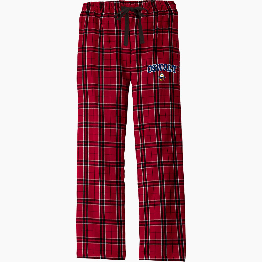 Oswalt Eagles <span class="pdp-name-mascot">Oswalt Academy Eagles</span> District Men's Flannel Plaid Pant