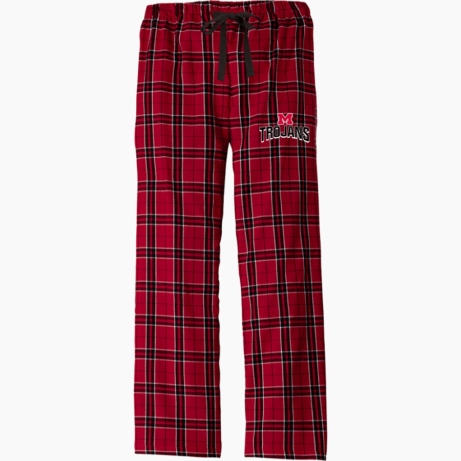 MUSCLE SHOALS HIGH SCHOOL TROJANS <span class="pdp-name-mascot">MUSCLE SHOALS TROJANS</span> District Men's Flannel Plaid Pant