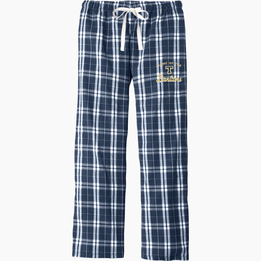 Trinity College Bantams The Official Online Store <span class="pdp-name-mascot">Trinity Bantams</span> District Men's Flannel Plaid Pant