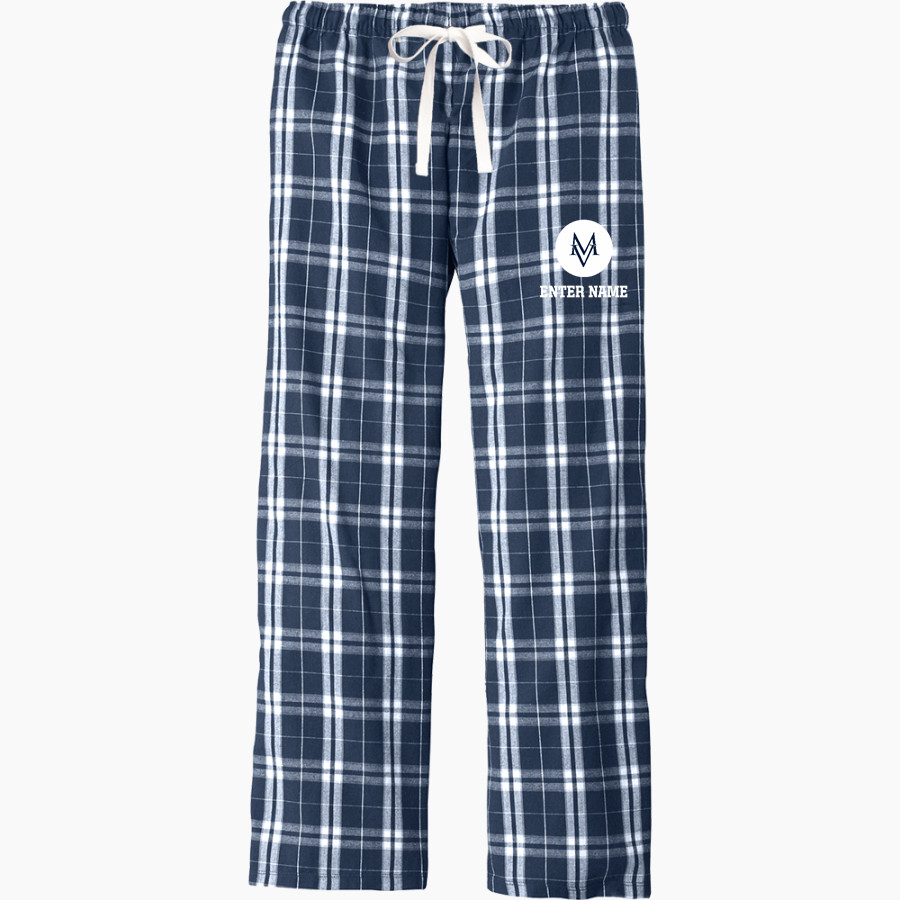 Mount Vernon School Mustangs <span class="pdp-name-mascot">Mount Vernon Mustangs</span> District Men's Flannel Plaid Pant