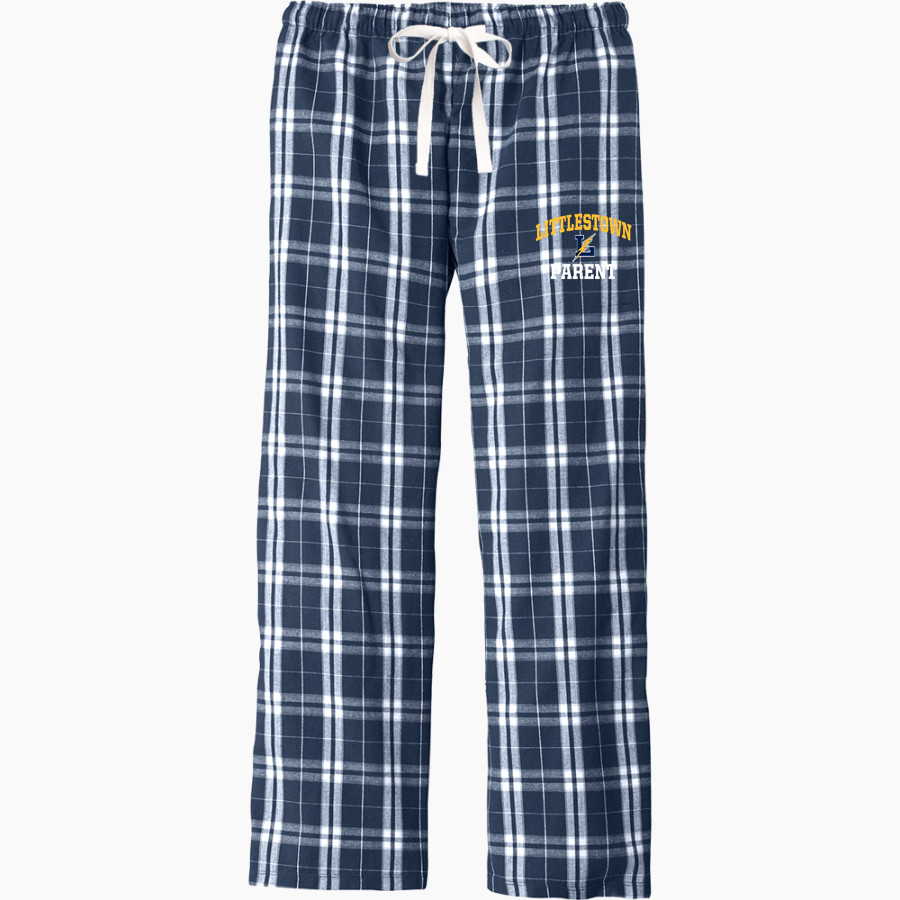 LITTLESTOWN HIGH SCHOOL THUNDERBOLTS District Men's Flannel Plaid Pant