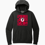 PORTSMOUTH ABBEY SCHOOL RAVENS <span class="pdp-name-mascot">PORTSMOUTH ABBEY RAVENS</span> District Men's Vintage Wash Fleece Hoodie Front Thumbnail