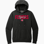 FISHERS HIGH SCHOOL TIGERS <span class="pdp-name-mascot">FISHERS TIGERS</span> District Men's Vintage Wash Fleece Hoodie Front Thumbnail