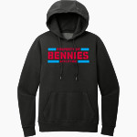 COLLEGE OF ST BENEDICT Bennies <span class="pdp-name-mascot">COLLEGE OF ST BENEDICT</span> District Men's Vintage Wash Fleece Hoodie Front Thumbnail