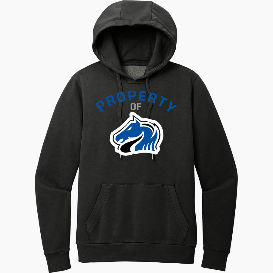 MERRITT ACADEMY HIGH SCHOOL MUSTANGS District Men's Vintage Wash Fleece Hoodie