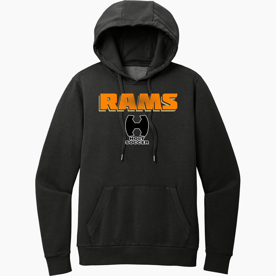 Holt Junior Rams Soccer Club District Men's Vintage Wash Fleece Hoodie