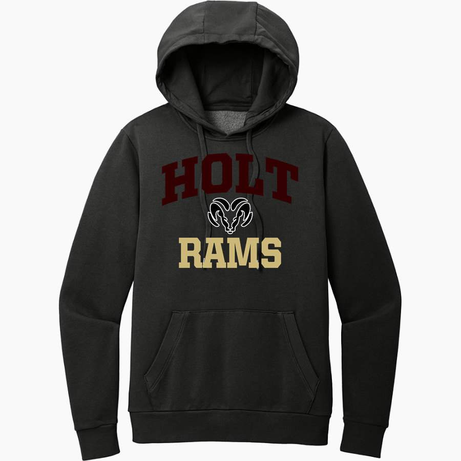 HOLT HIGH SCHOOL RAMS District Men's Vintage Wash Fleece Hoodie