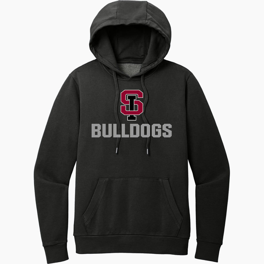 Springfield International Charter School <span class="pdp-name-mascot">SABIS INT'L BULLDOGS</span> District Men's Vintage Wash Fleece Hoodie