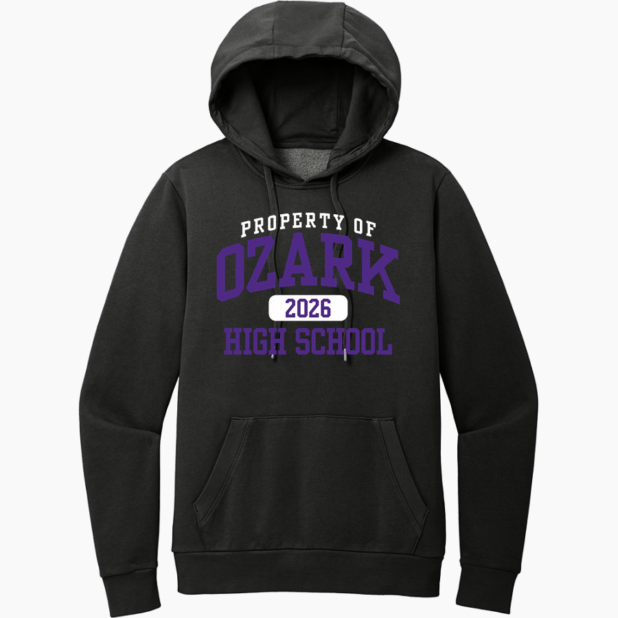 OZARK HIGH SCHOOL HILLBILLIES <span class="pdp-name-mascot">OZARK HILLBILLIES</span> District Men's Vintage Wash Fleece Hoodie