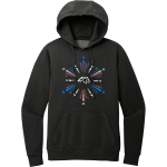 Sisters Outlaws <span class="pdp-name-mascot">Sisters Outlaws</span> District Men's Vintage Wash Fleece Hoodie Front Thumbnail