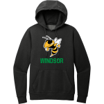 WINDSOR HIGH SCHOOL YELLOW JACKETS <span class="pdp-name-mascot">WINDSOR YELLOW JACKETS</span> District Men's Vintage Wash Fleece Hoodie Front Thumbnail