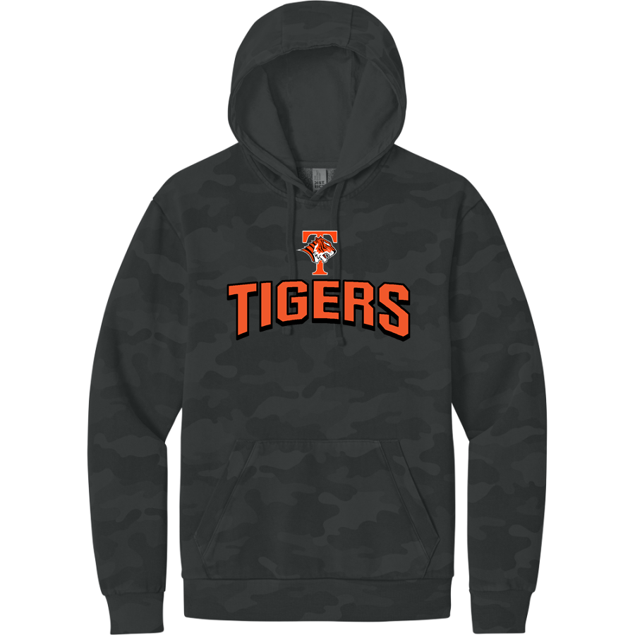 Tech High School Tigers <span class="pdp-name-mascot">Tech High School</span> District Wash Men's Camo Fleece Hoodie