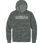 Grand Traverse Academy Mustangs <span class="pdp-name-mascot">Grand Traverse Academy Mustangs</span> District Wash Men's Camo Fleece Hoodie Front Thumbnail