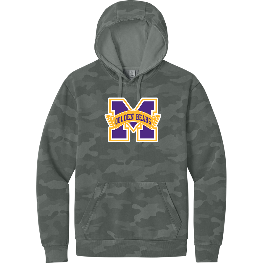 Miles Golden Bears <span class="pdp-name-mascot">Miles Golden Bear</span> District Wash Men's Camo Fleece Hoodie