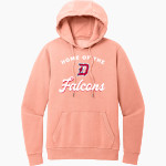 Dunedin Falcons District Men's Vintage Wash Fleece Hoodie Front Thumbnail