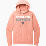 East Granby Crusaders District Men's Vintage Wash Fleece Hoodie Front Thumbnail