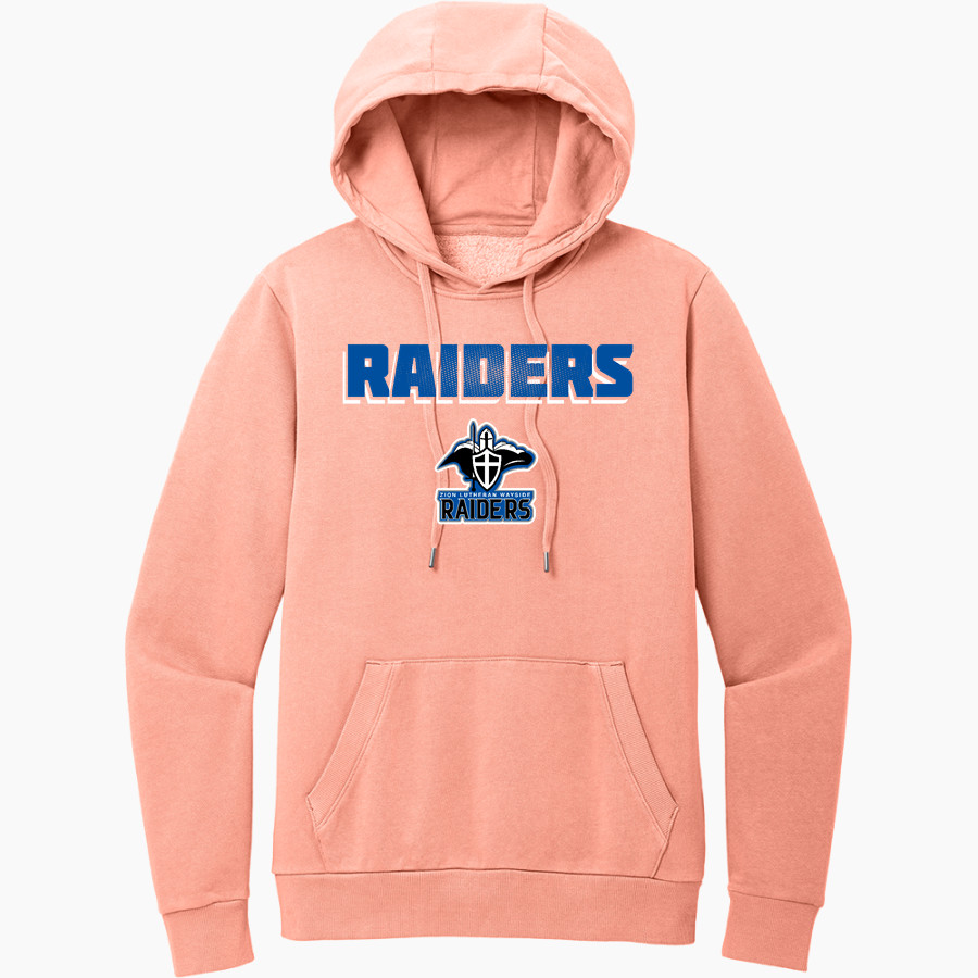Zion Lutheran Raiders District Men's Vintage Wash Fleece Hoodie