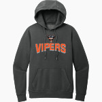 South County Vipers District Men's Vintage Wash Fleece Hoodie Front Thumbnail