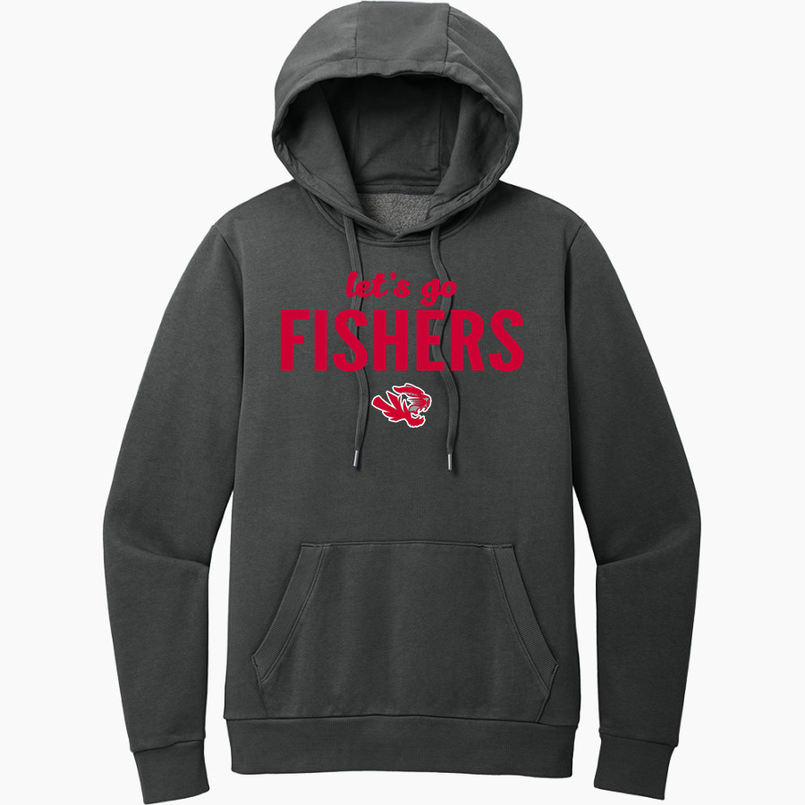 FISHERS HIGH SCHOOL TIGERS <span class="pdp-name-mascot">FISHERS TIGERS</span> District Men's Vintage Wash Fleece Hoodie
