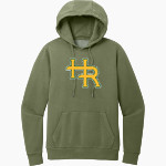 Head-Royce Jayhawks District Men's Vintage Wash Fleece Hoodie Front Thumbnail