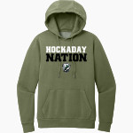 Hockaday School Online Store <span class="pdp-name-mascot">Hockaday</span> District Men's Vintage Wash Fleece Hoodie Front Thumbnail