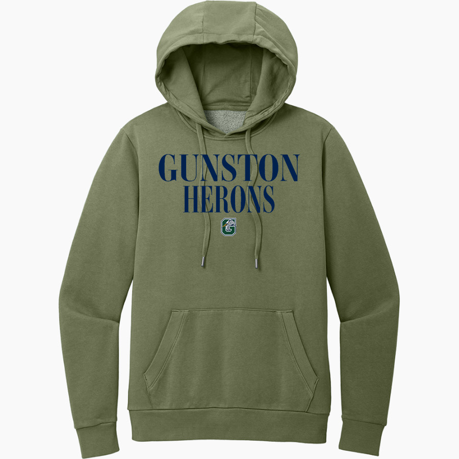Gunston Herons District Men's Vintage Wash Fleece Hoodie