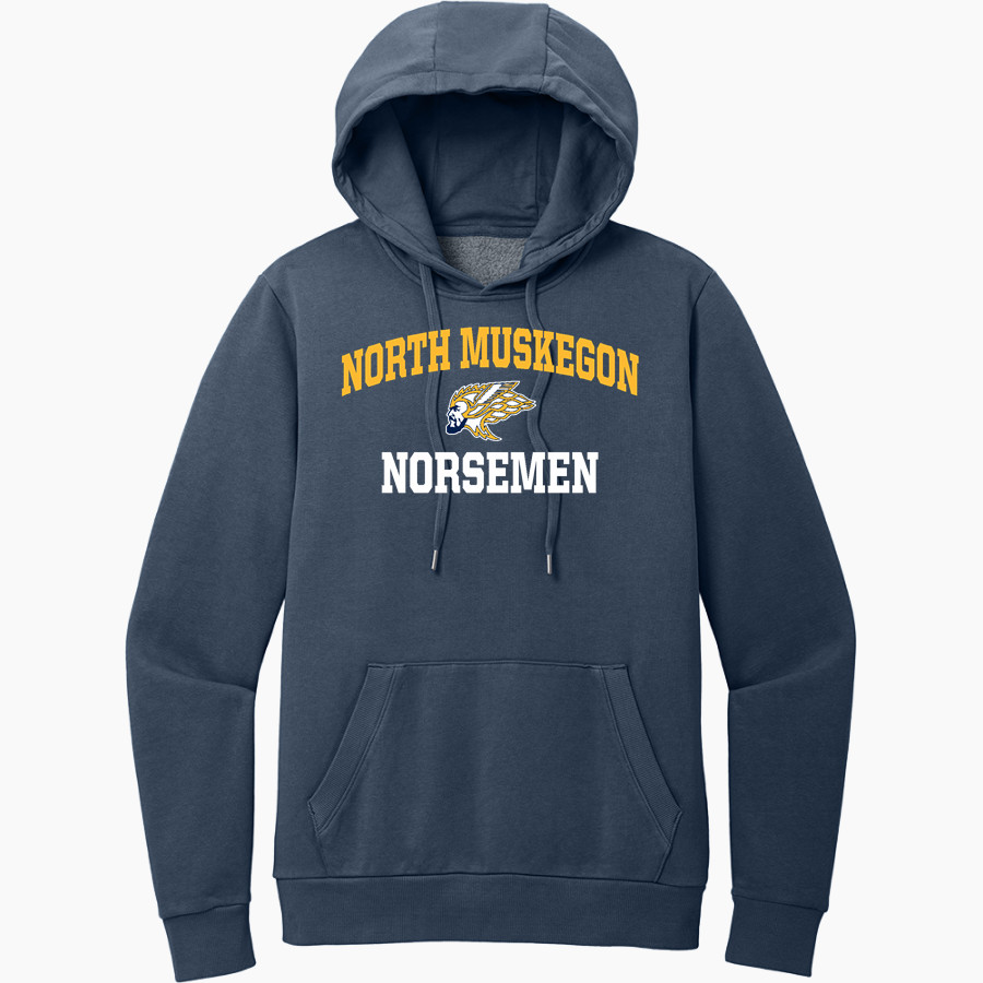 North Muskegon Norsemen <span class="pdp-name-mascot">North Muskegon High School Norsemen</span> District Men's Vintage Wash Fleece Hoodie