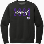 HOLCOMB HIGH SCHOOL HORNETS <span class="pdp-name-mascot">HOLCOMB HORNETS</span> District Men's Vintage Wash Fleece Crewneck Sweatshirt Front Thumbnail